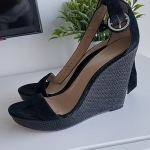 Ann Taylor Wedge Sandals